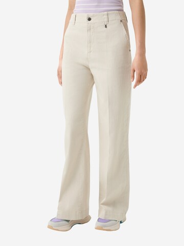 BOGNER Wide Leg Bügelfaltenhose 'RICA-1' in Beige: Vorderseite