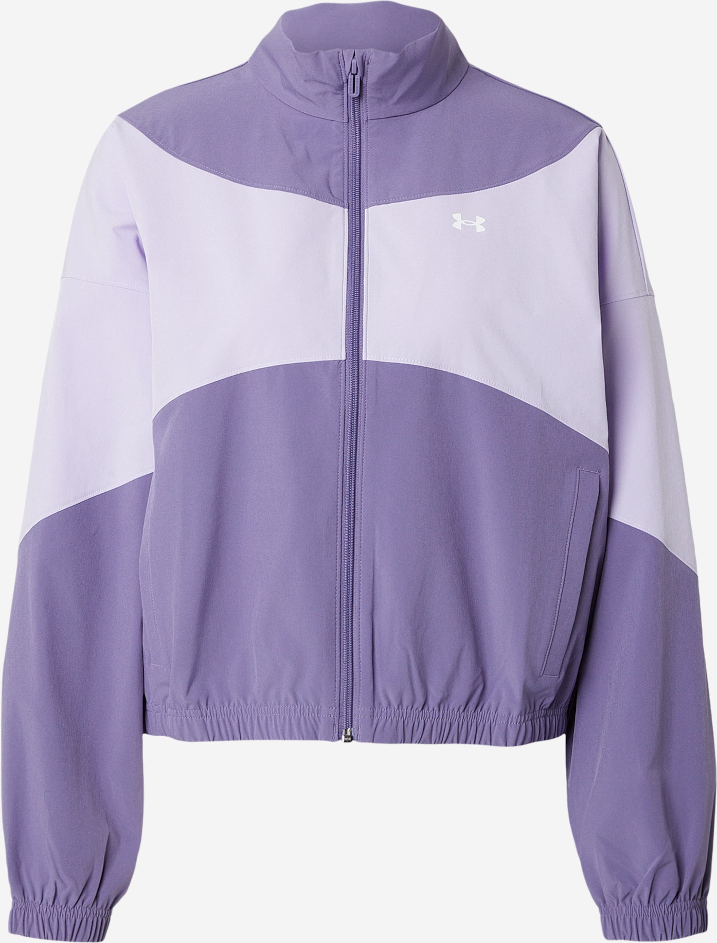 UNDER ARMOUR Jachetă de trening 'Rival' pe Mov Lavandă, Mov Închis