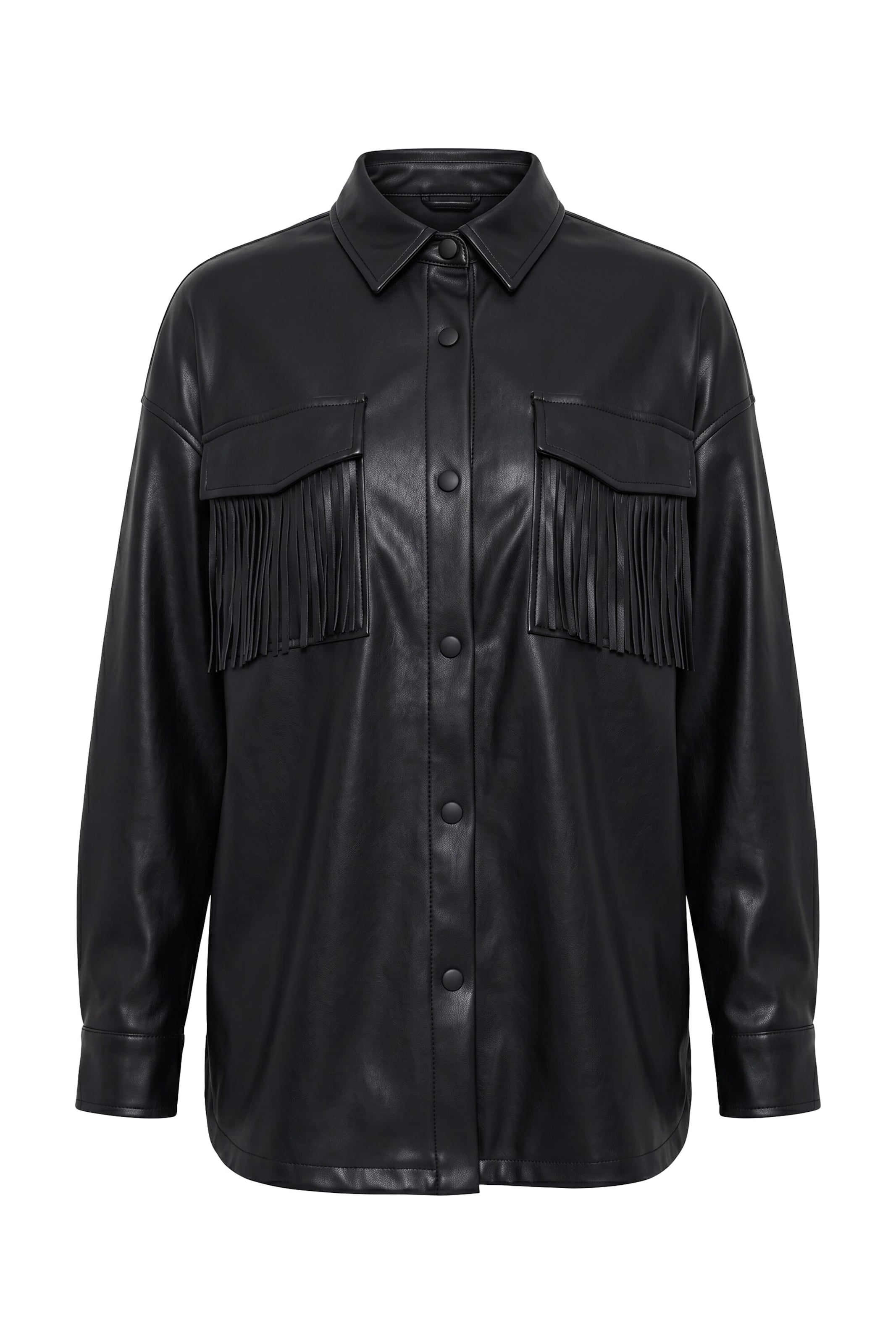 Studio Untold Between-season jacket in Black: front