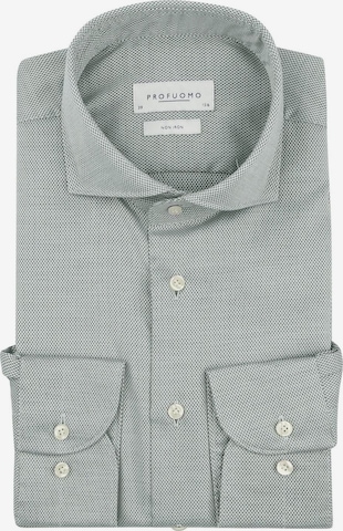 Profuomo Button Up Shirt in Green: front
