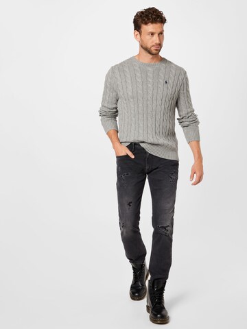 Polo Ralph Lauren Regular fit Sweater 'Driver' in Grey