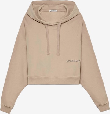 HINNOMINATE Sweatshirt in Beige: front