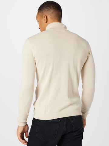 !Solid Pullover in Beige