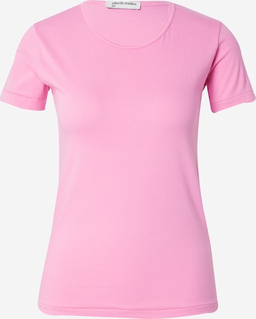 T-shirt 'Charlie' Rebirth Studios en rose : devant