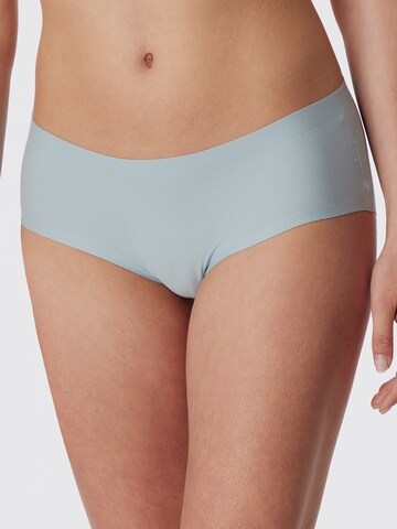 SCHIESSER Boyshorts ' Invisible Cotton ' in Blue: front