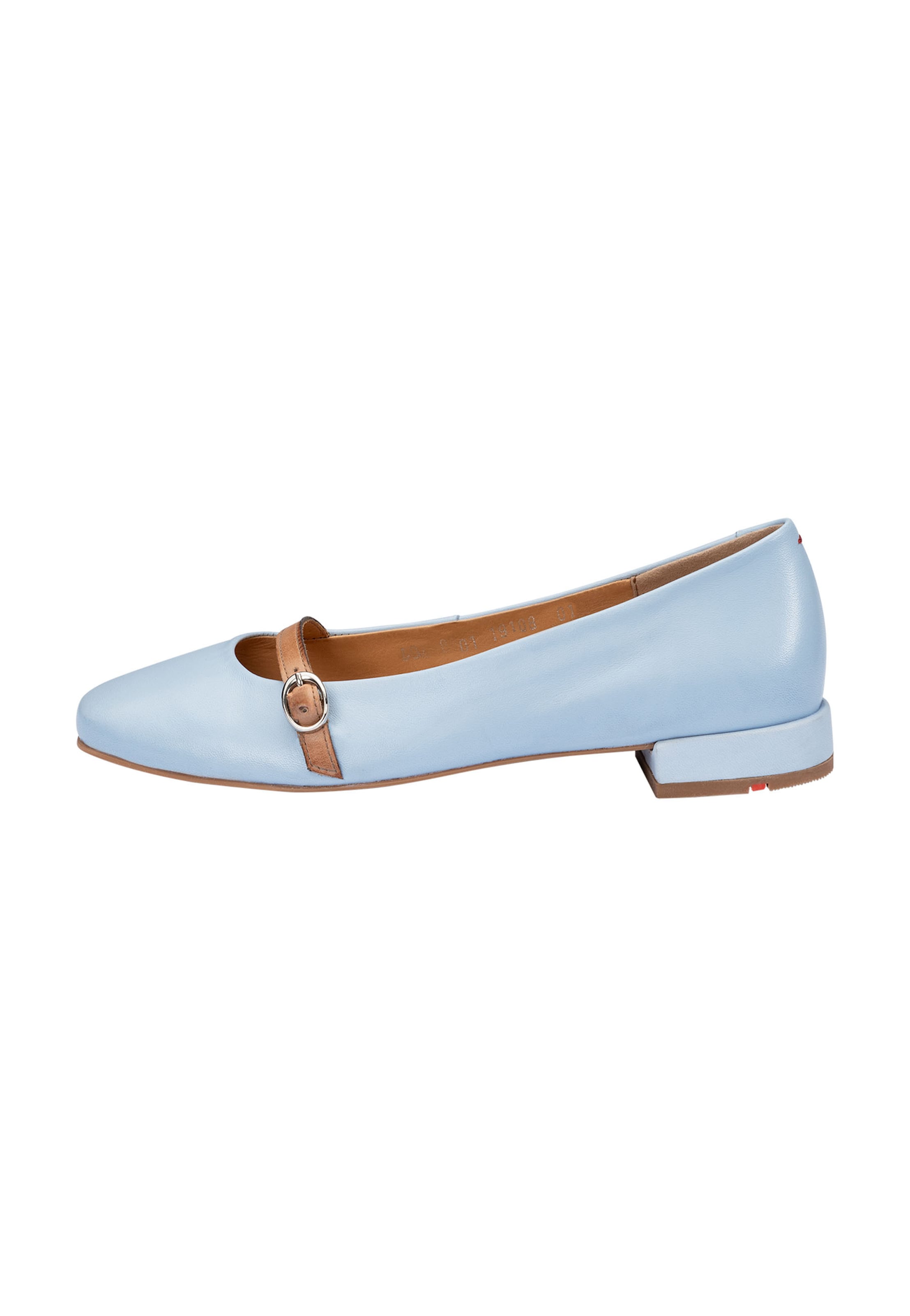Ballerina di LLOYD in blu: frontale