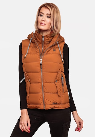 MARIKOO Vest 'Taisaa' in Brown