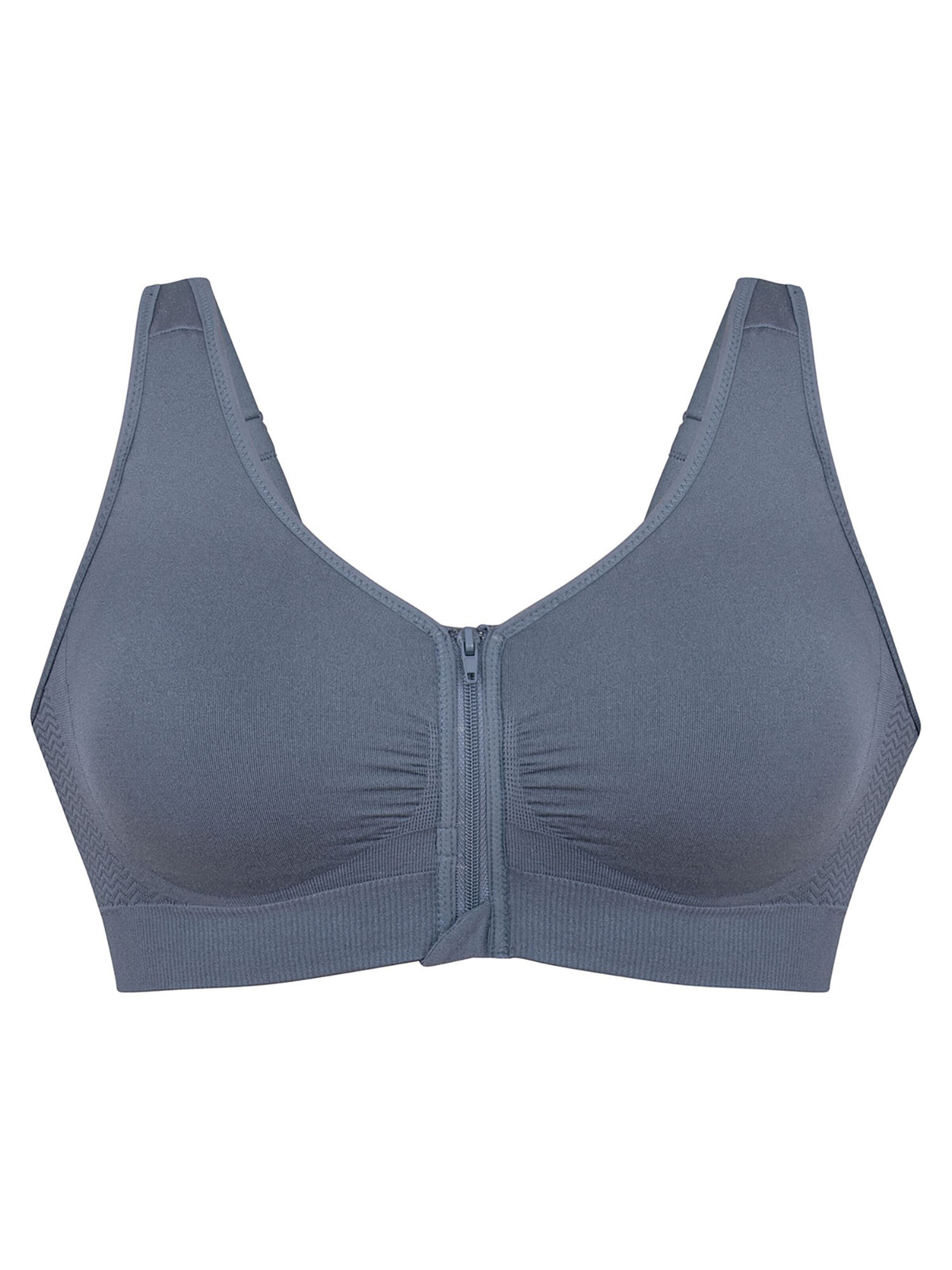 ANITA Bodice 'Lynn' in Grey: front