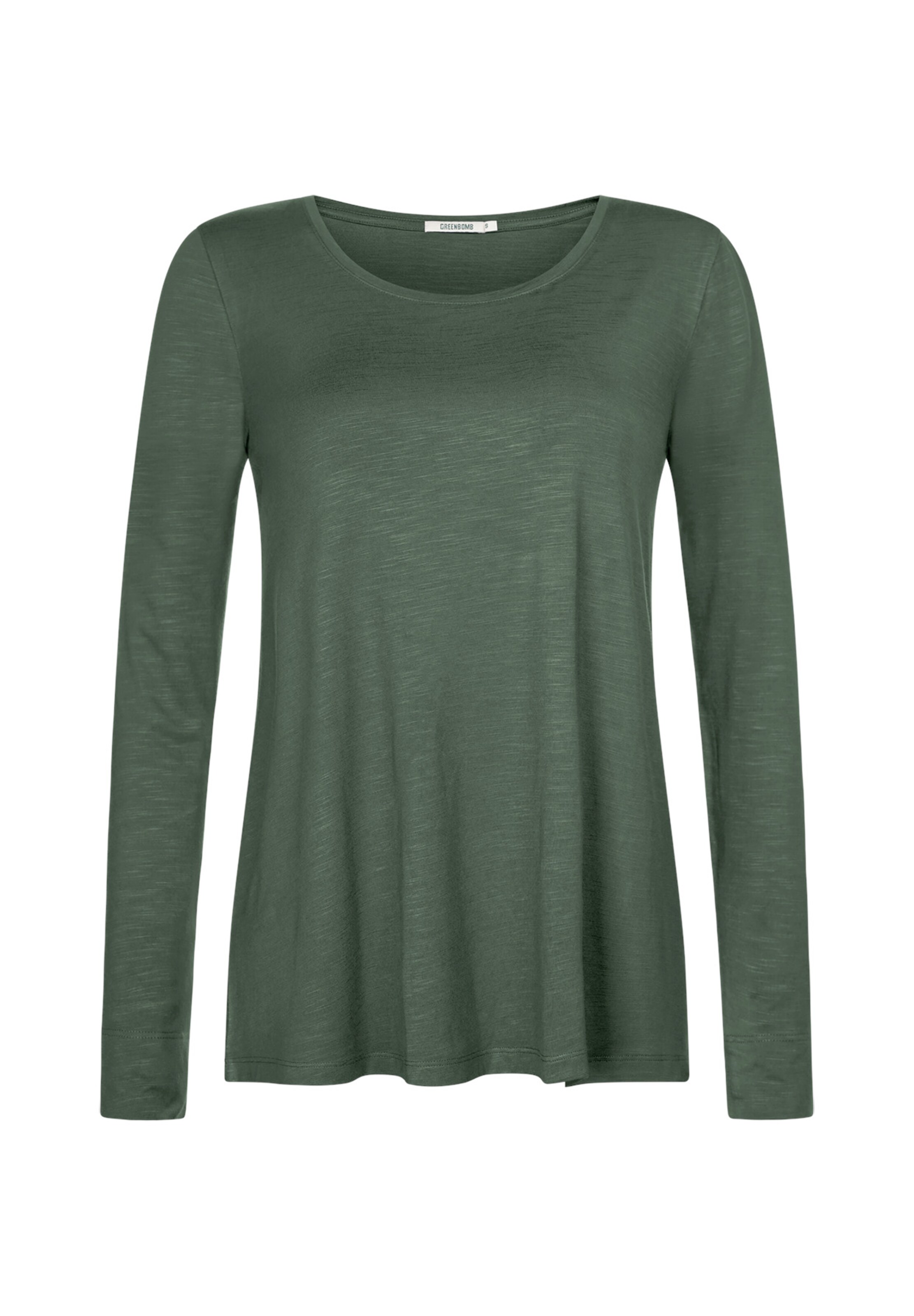 GREENBOMB Shirt in Grey: front