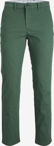Regular Pantalon 'Marco Dave' Jack & Jones Junior en vert : devant