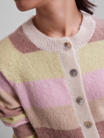 PIECES Knit Cardigan 'Gymma' in Pink