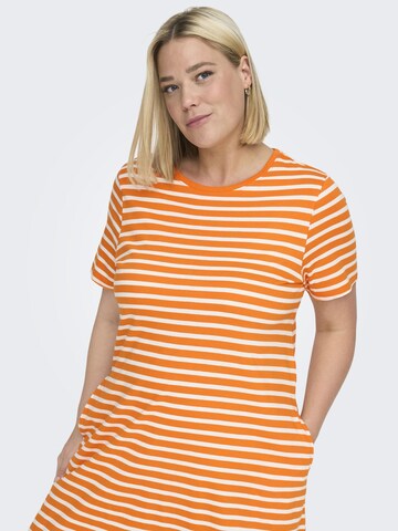 ONLY Carmakoma Dress in Orange: front