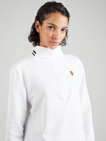 balts NIKE Sportiska tipa džemperis 'Heritage'