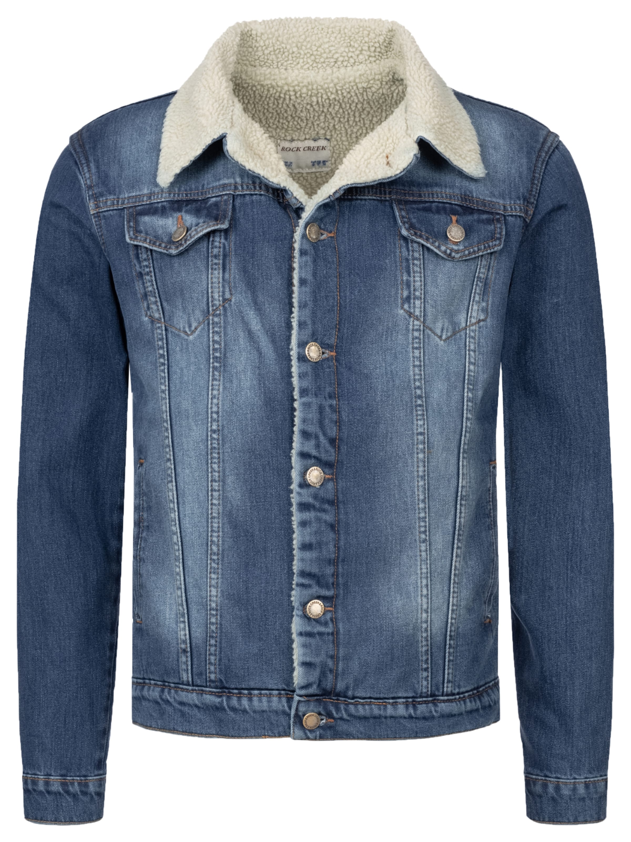 Rock Creek Jacke in Blau: Vorderseite