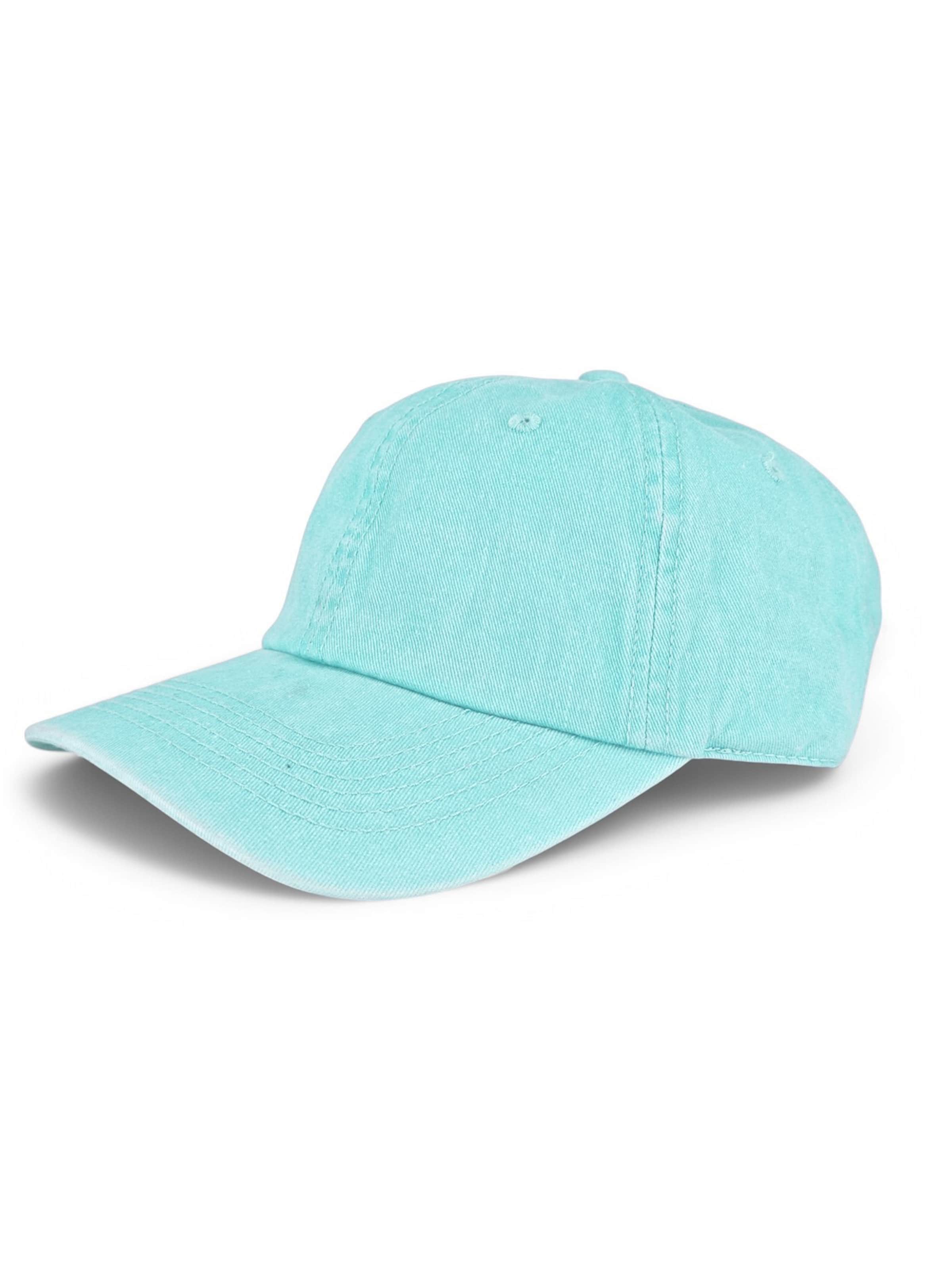 styleBREAKER Cap 'Vintage Cap in washed Optik'‌‌‌‌‌‌‌‌‌ in Blau: Vorderseite