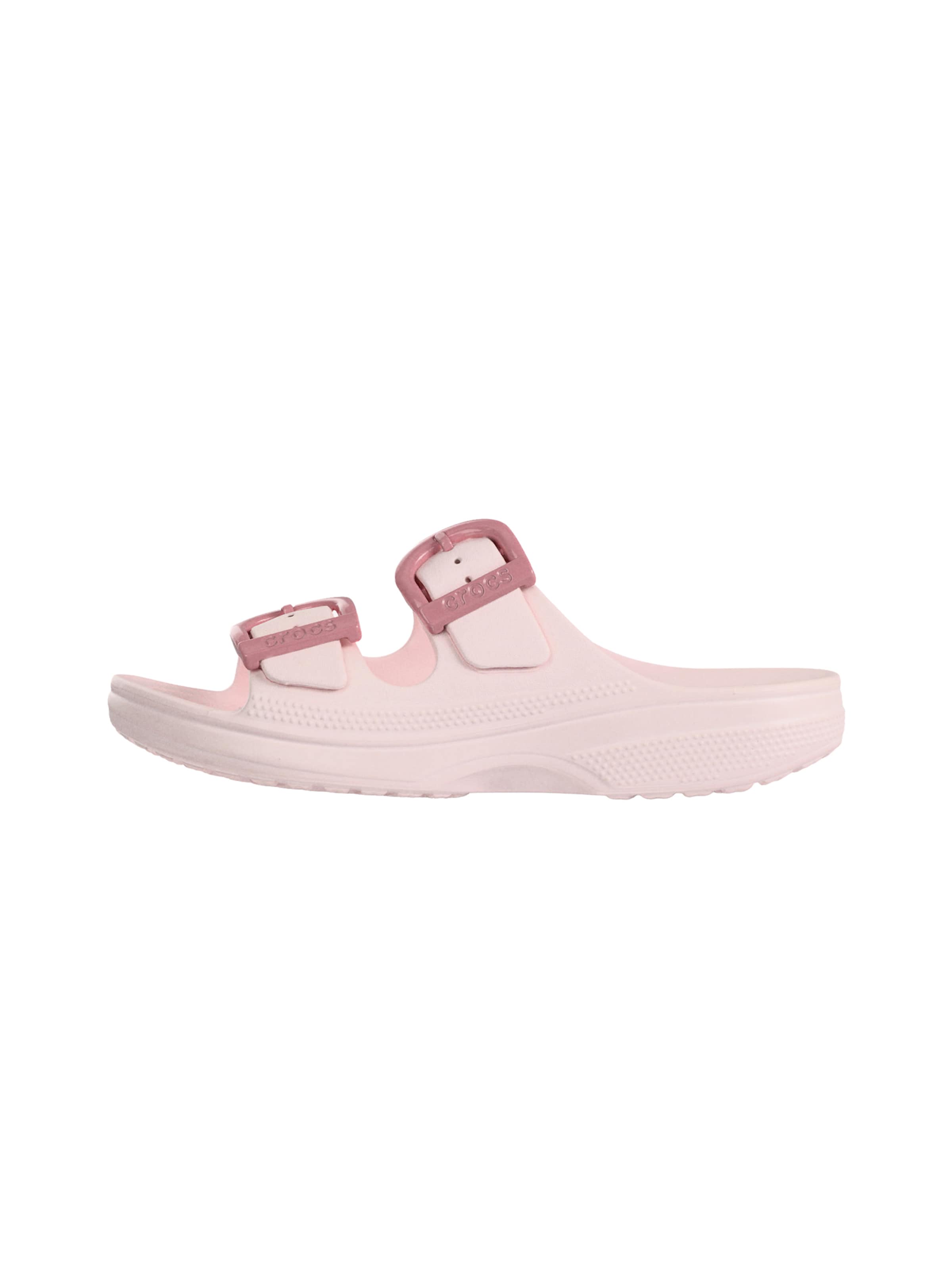Crocs Μιούλ 'Saturday Enamel Buckle' σε ροζ: μπροστά
