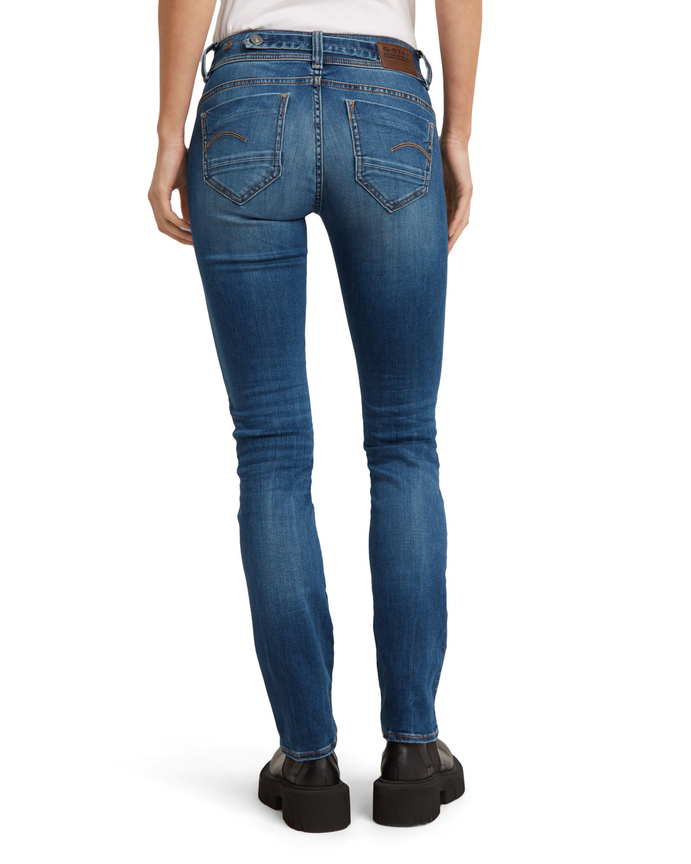 G-STAR Tapered Jeans 'Midge Saddle' in Blue