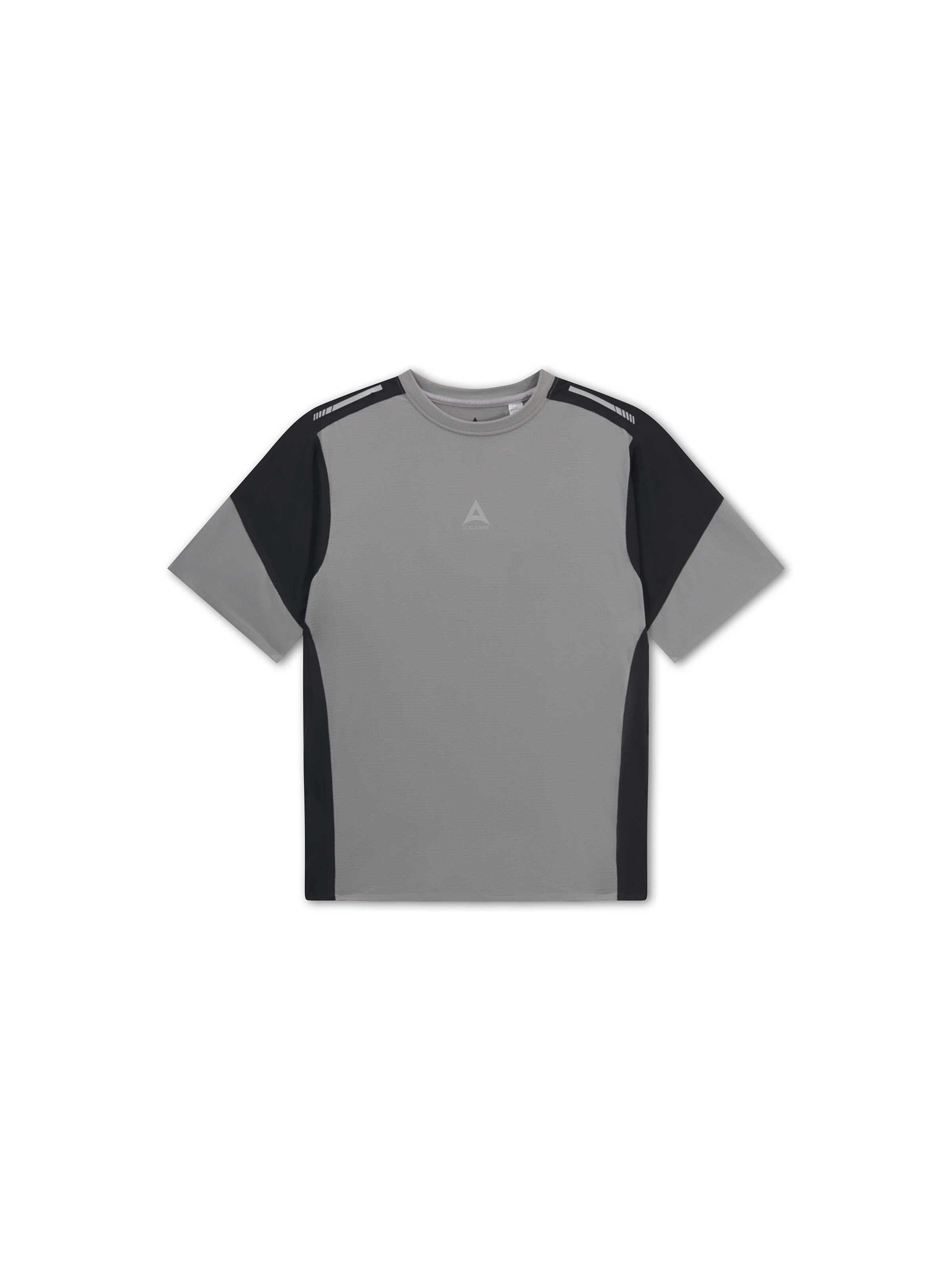A-Game - Camiseta funcional en gris: frente