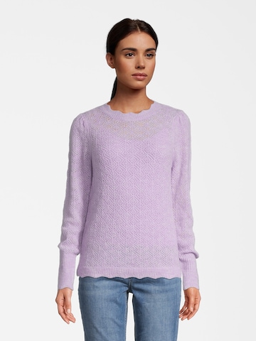 Orsay Sweater in Purple: front