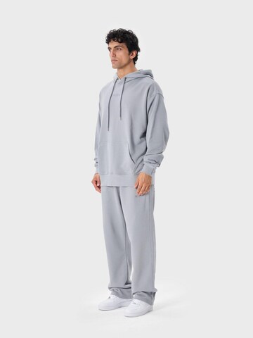 Ossy Homer Sweatshirt 'Baumwolle 450 GSM Oversize Hoodie – Kapuzenpullover' in Grau