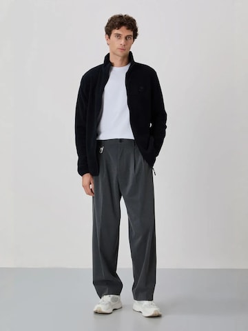 Giacca di pile 'Sweatshirts' di Tommy Life in nero