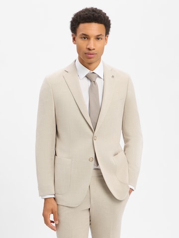 Digel Regular fit Business Blazer 'Edward' in Brown: front