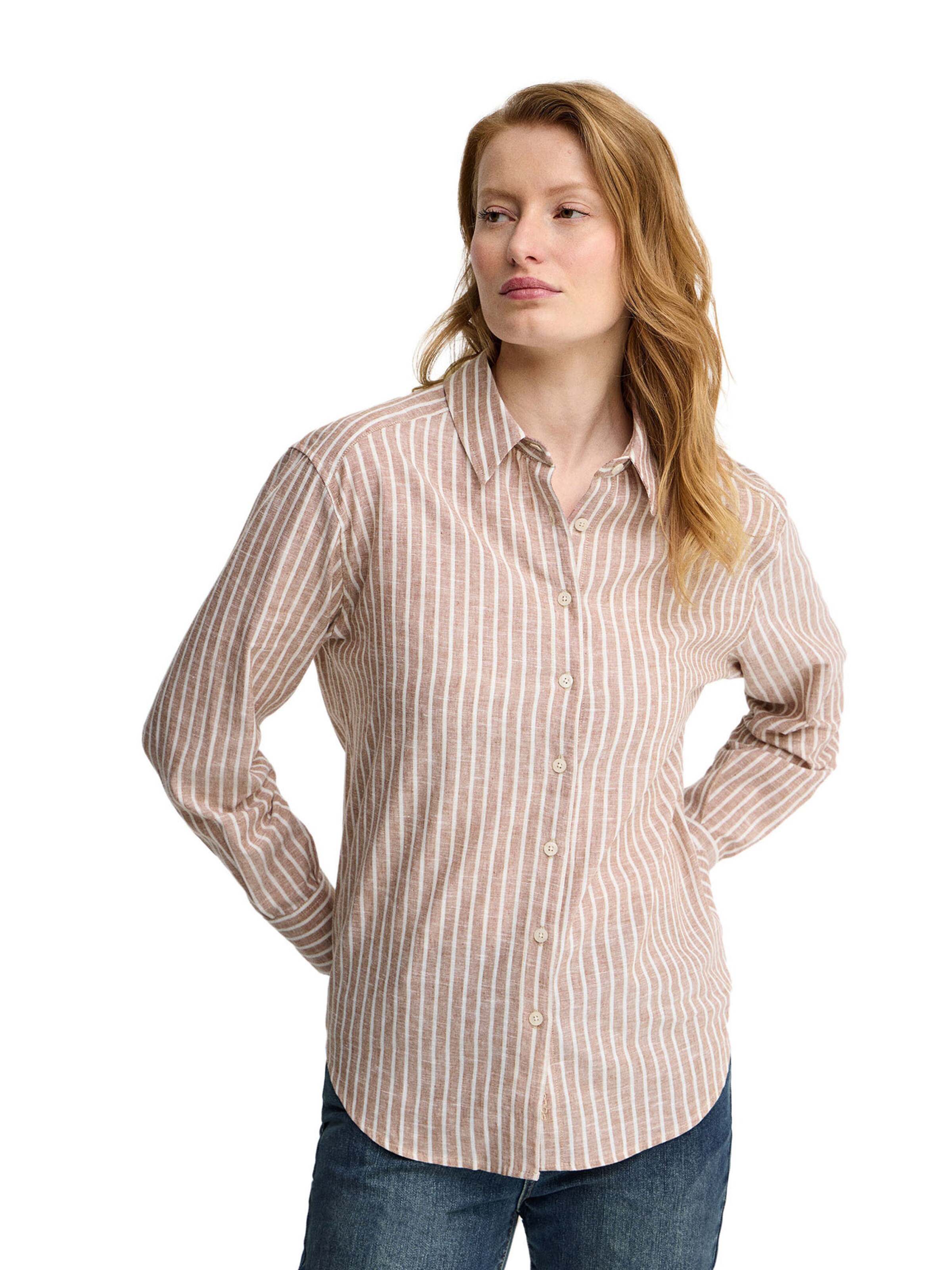 Polo Club Bluse in Pink: Vorderseite