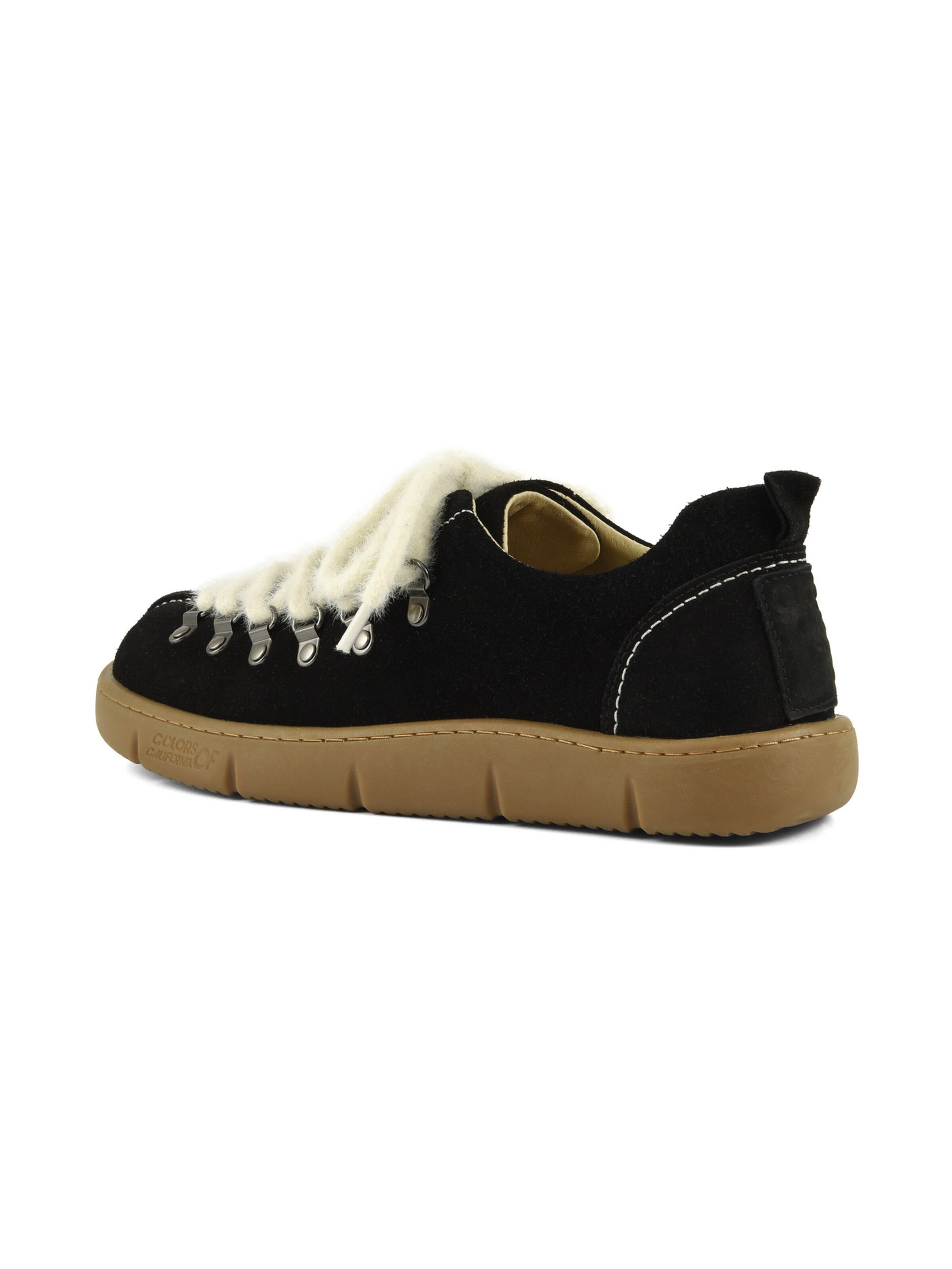 Sneaker bassa di COLORS OF CALIFORNIA in nero: dietro