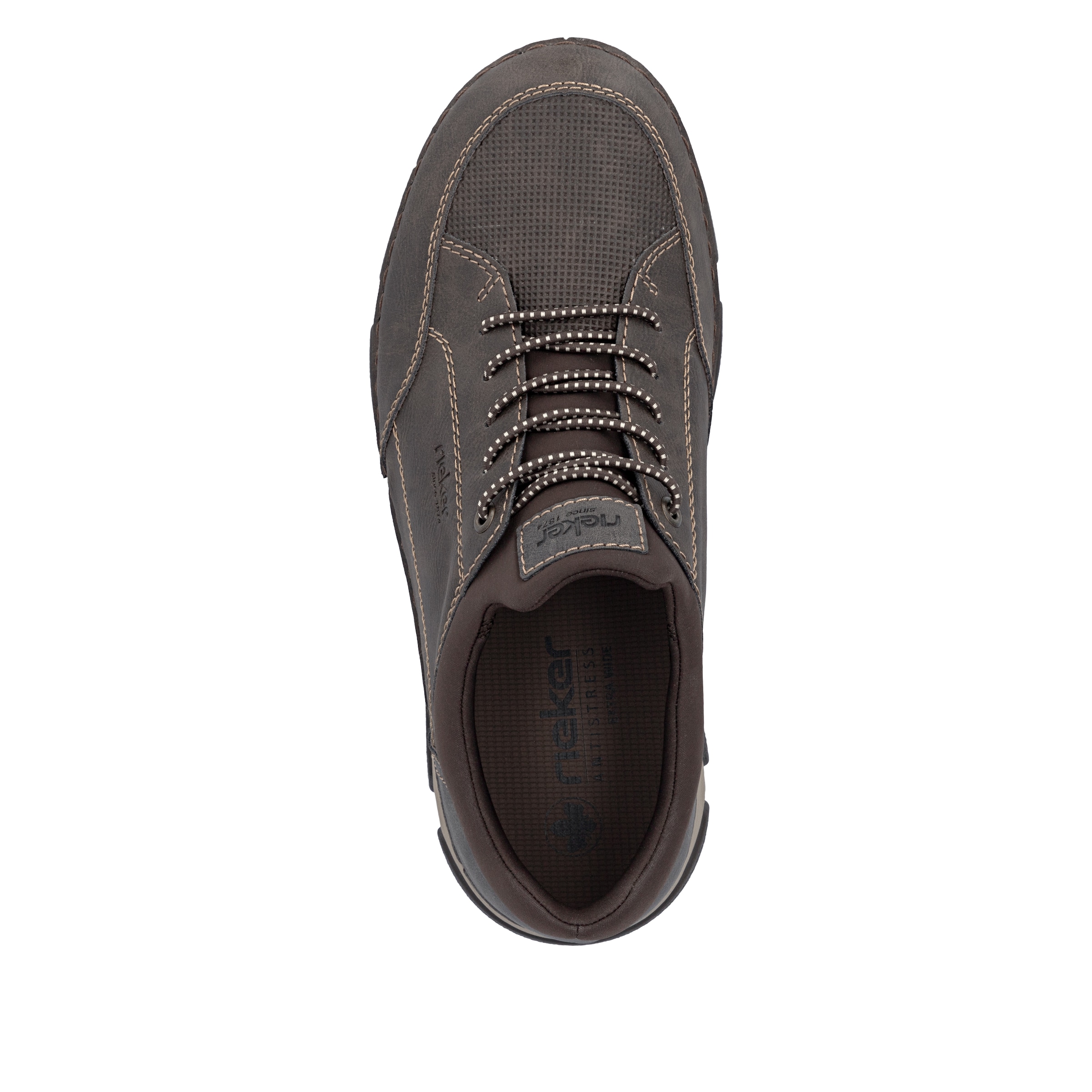 Baskets basses Rieker en marron