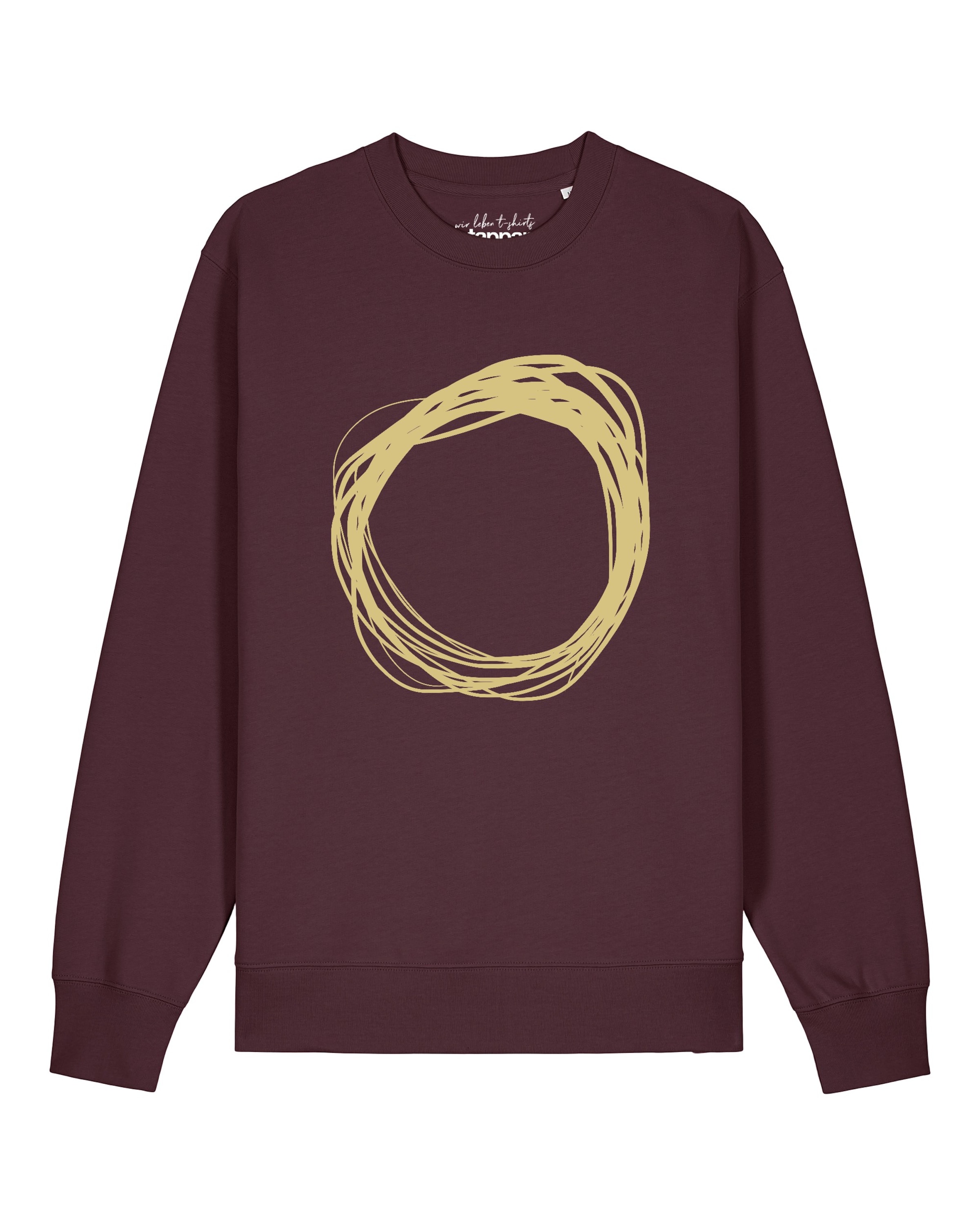 Watapparel Sweatshirt in Rood: voorkant