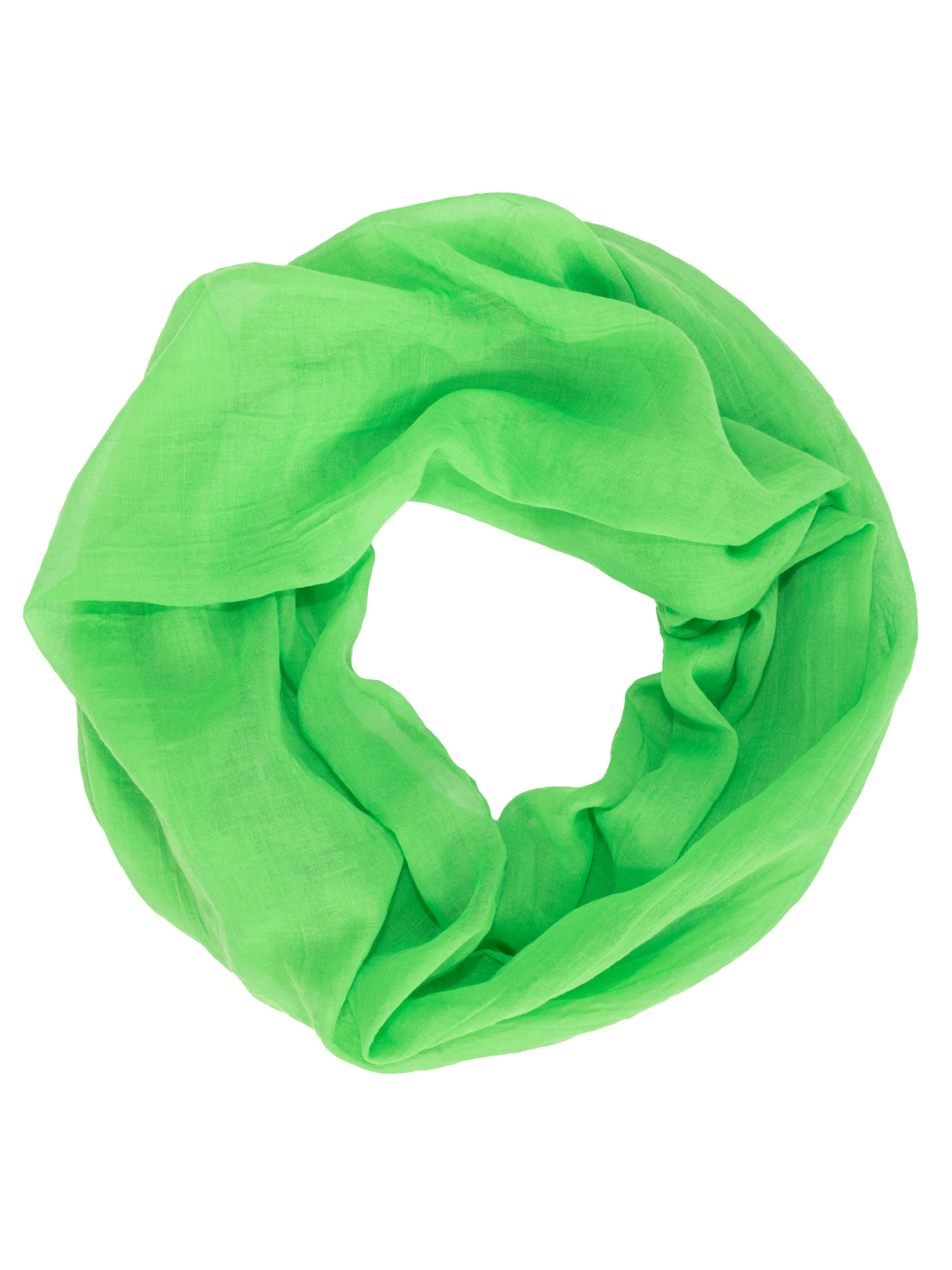 Seasons of April Tunnelsjaal in Groen: voorkant