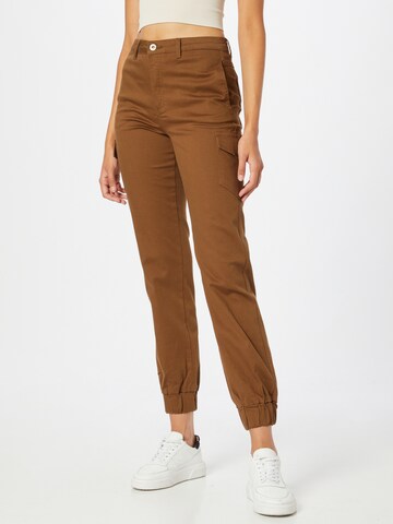 Claire Cargo Pants 'Taia' in Brown: front