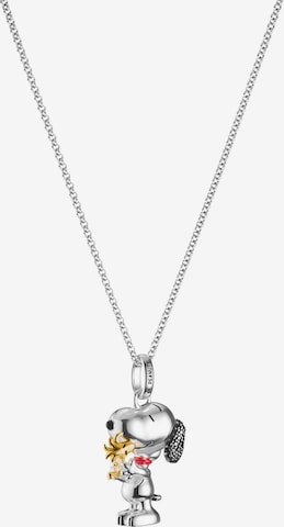 Thomas Sabo Kette 'Snoopy & Woodstock Peanuts' in Silber: Vorderseite