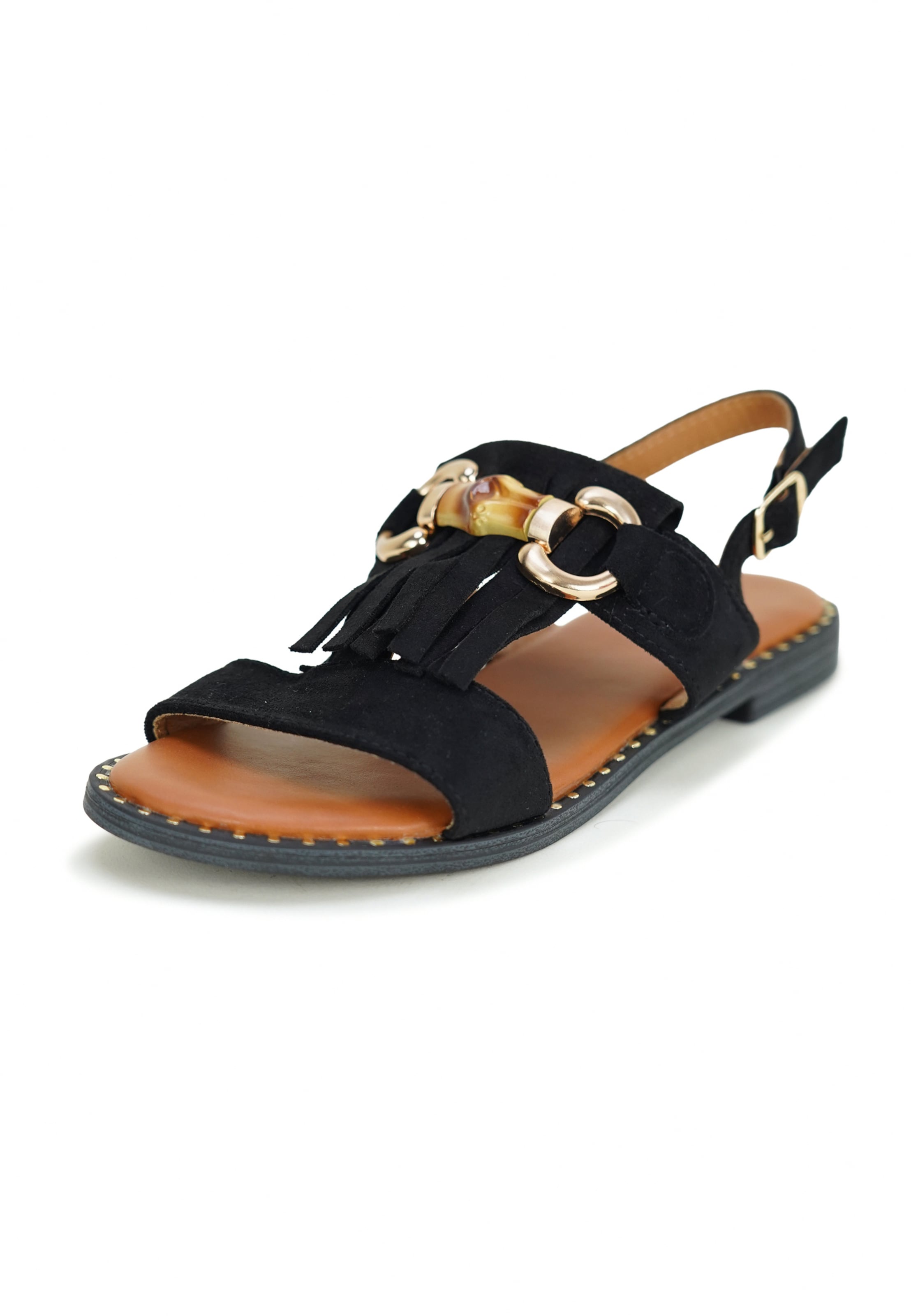 Findlay Strap sandal 'GLORY' in Black: front