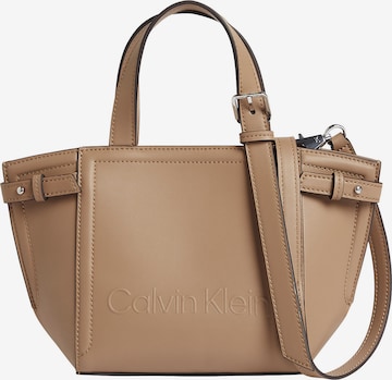 Calvin Klein Handtasche in Braun: predná strana