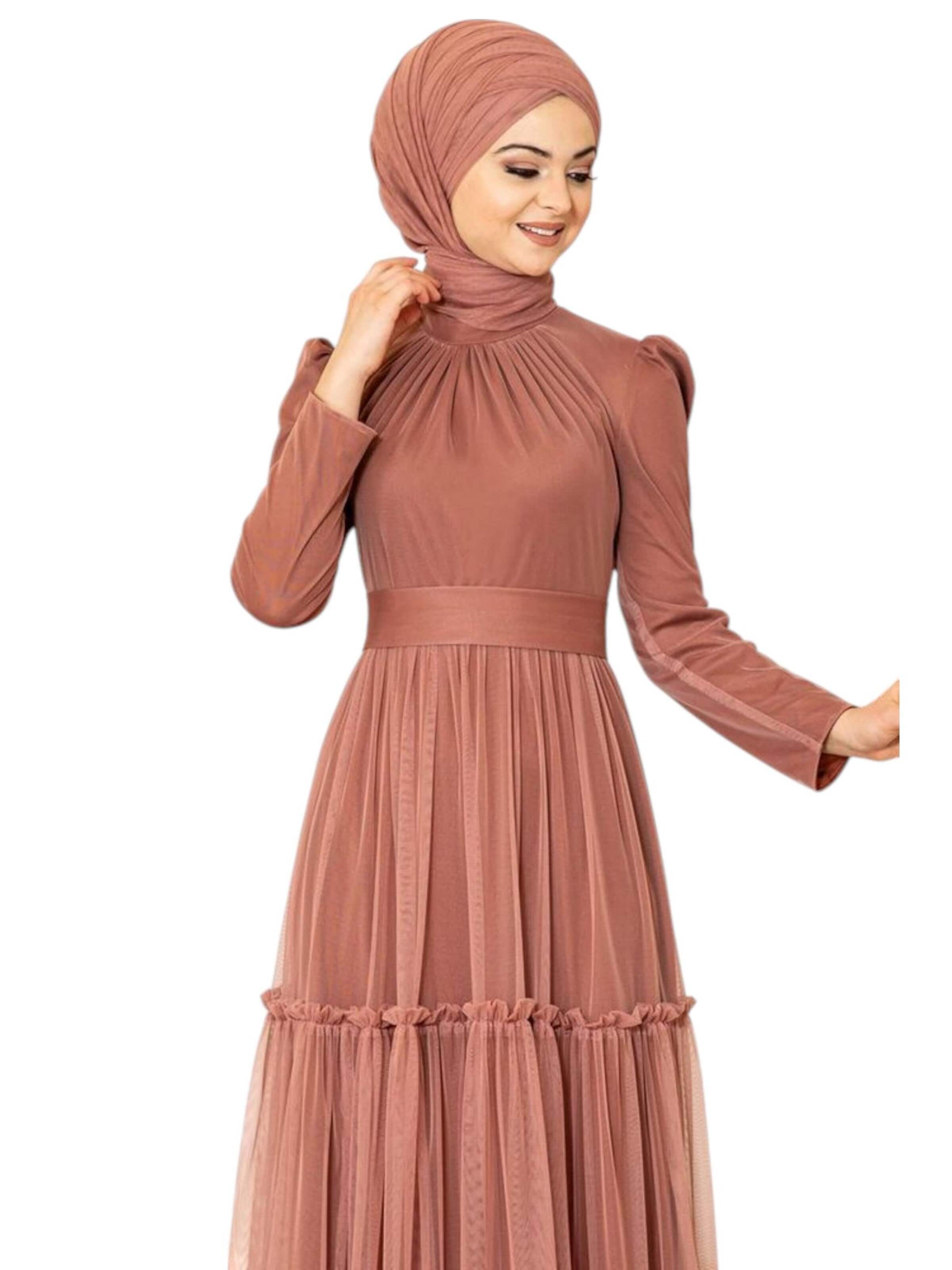 Robe de soirée 'LAYLA' fashionshowcase en orange
