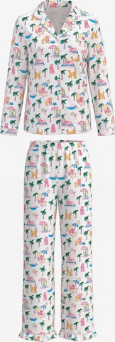 Pyjama Imily Bela en blanc : devant