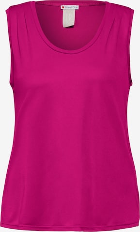 STREET ONE Top in Pink: front