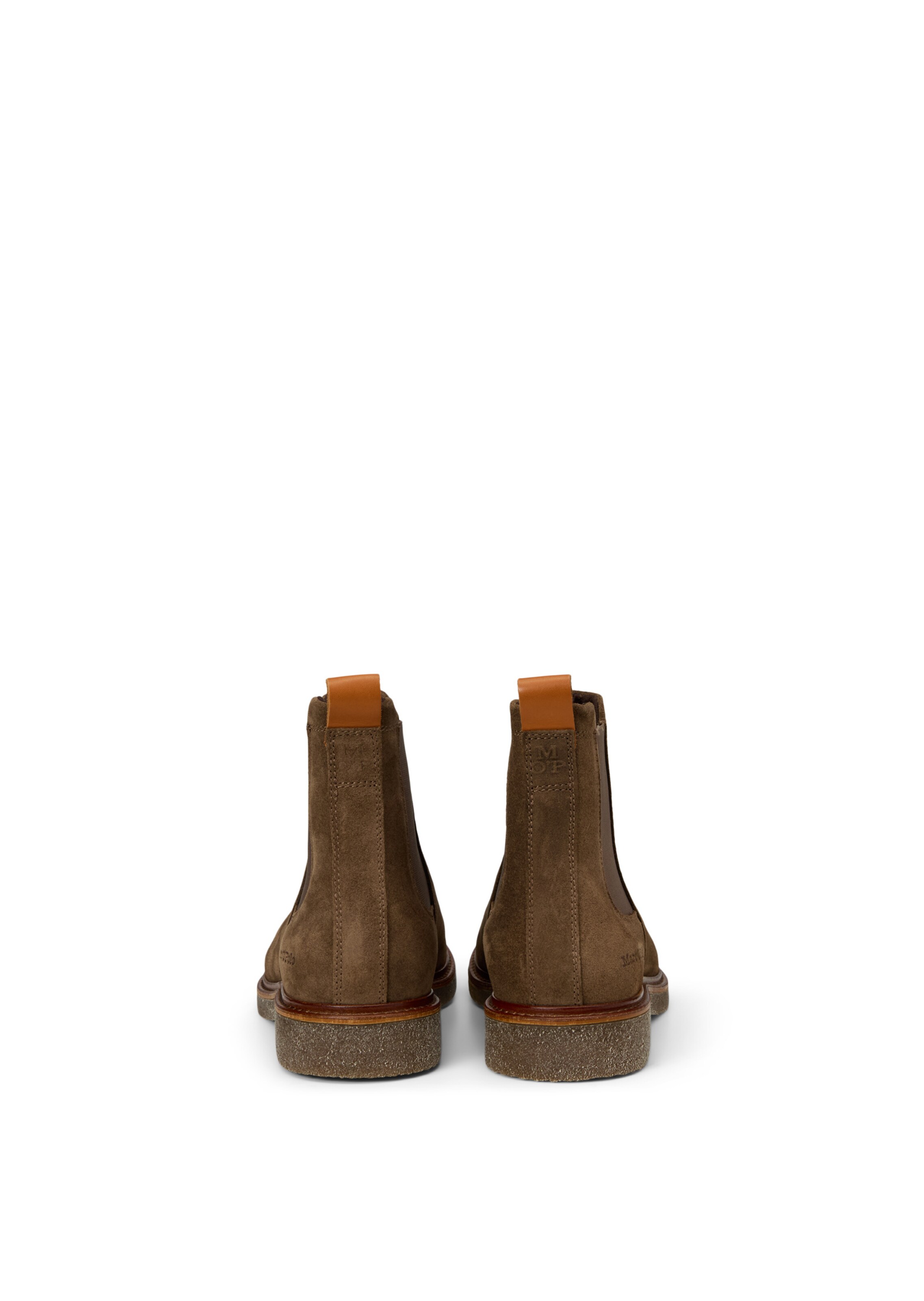Marc O'Polo Chelsea Boots 'Linus' in Braun: Rückseite