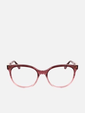 Occhiali da sole di Longchamp in rosso: frontale