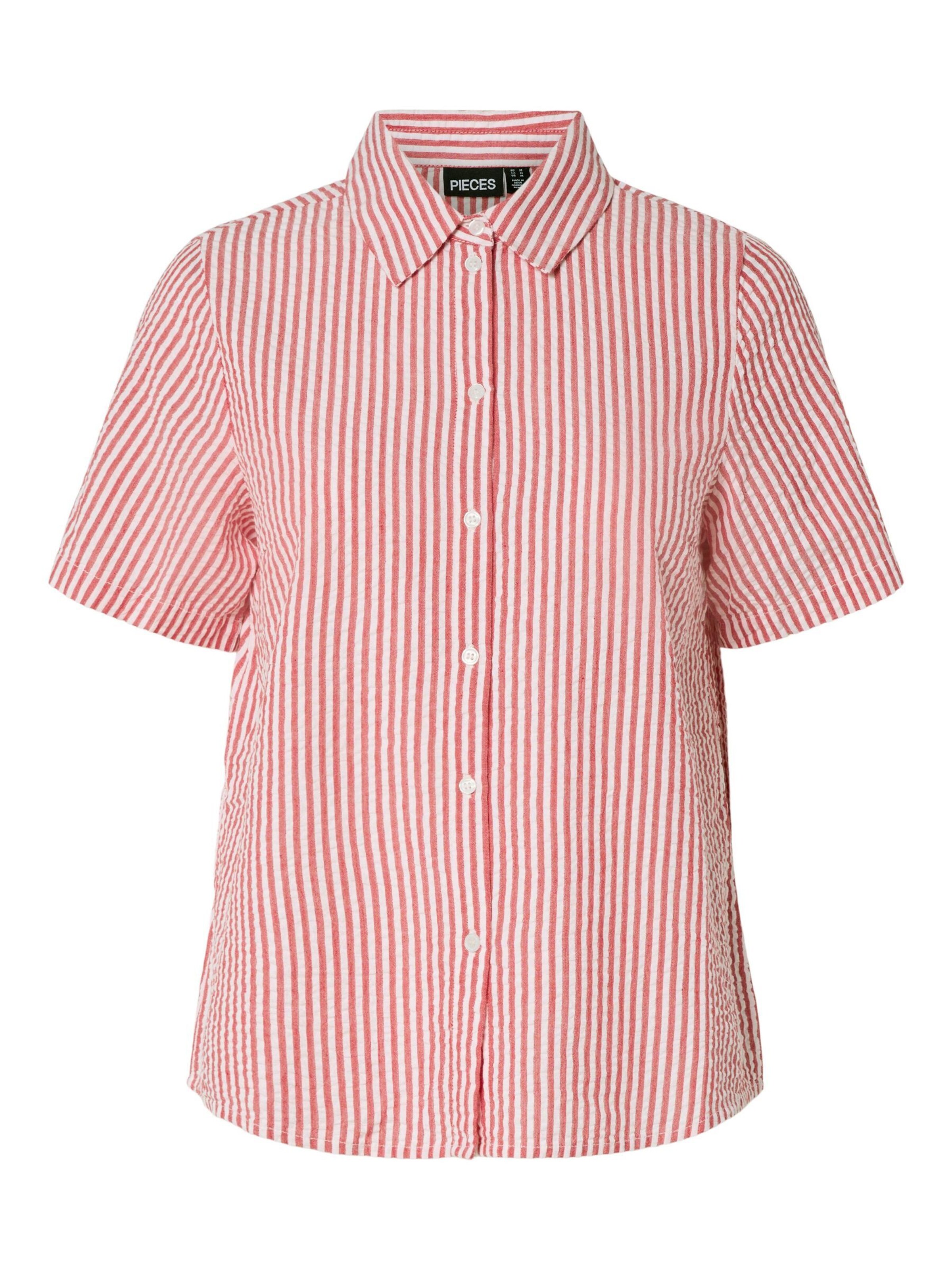 PIECES Blouse 'PCSally' in Red: front