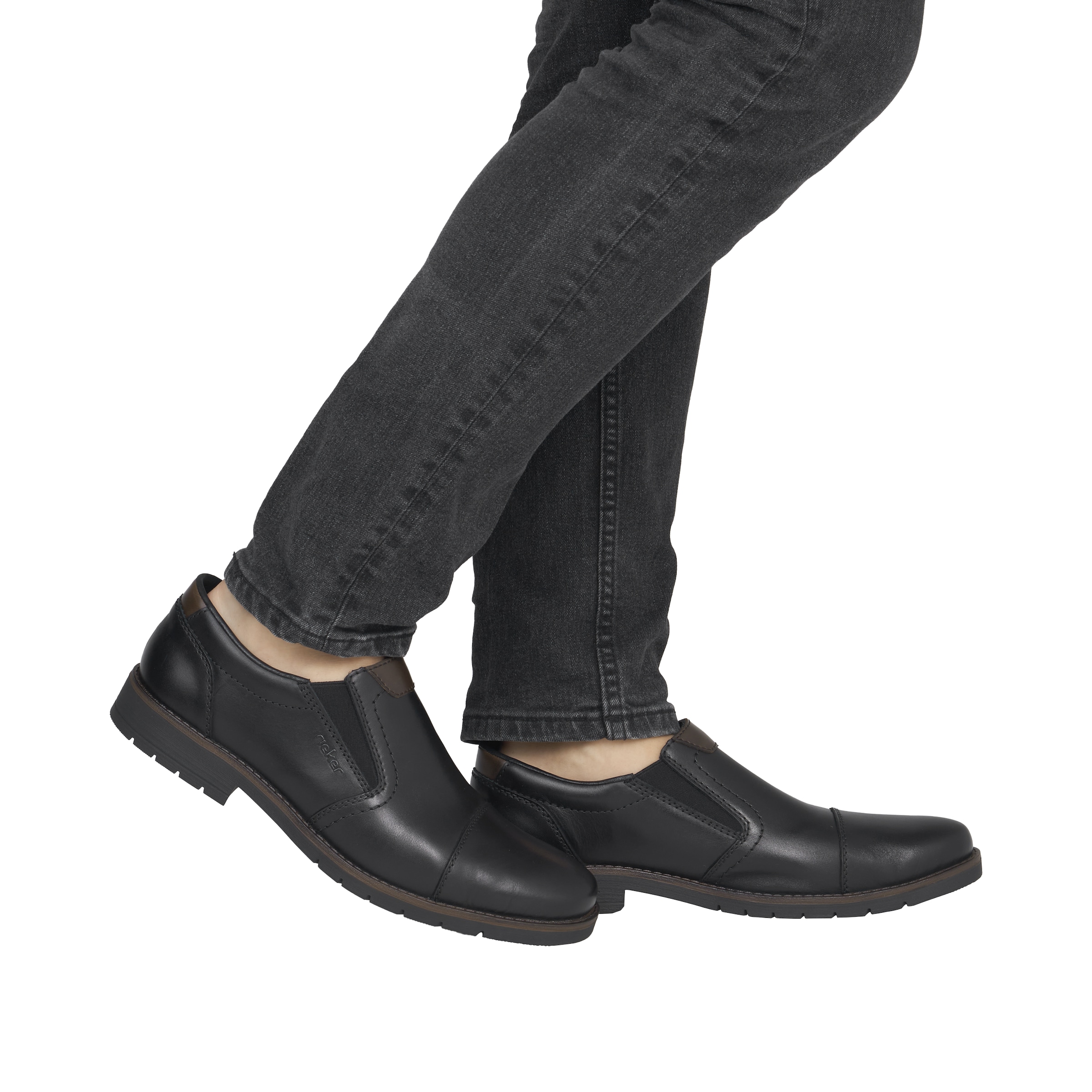 Rieker Classic Flats in Black