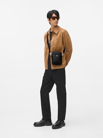 Karl Lagerfeld Torba za čez ramo | črna barva