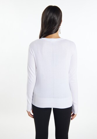 Cardigan faina en blanc