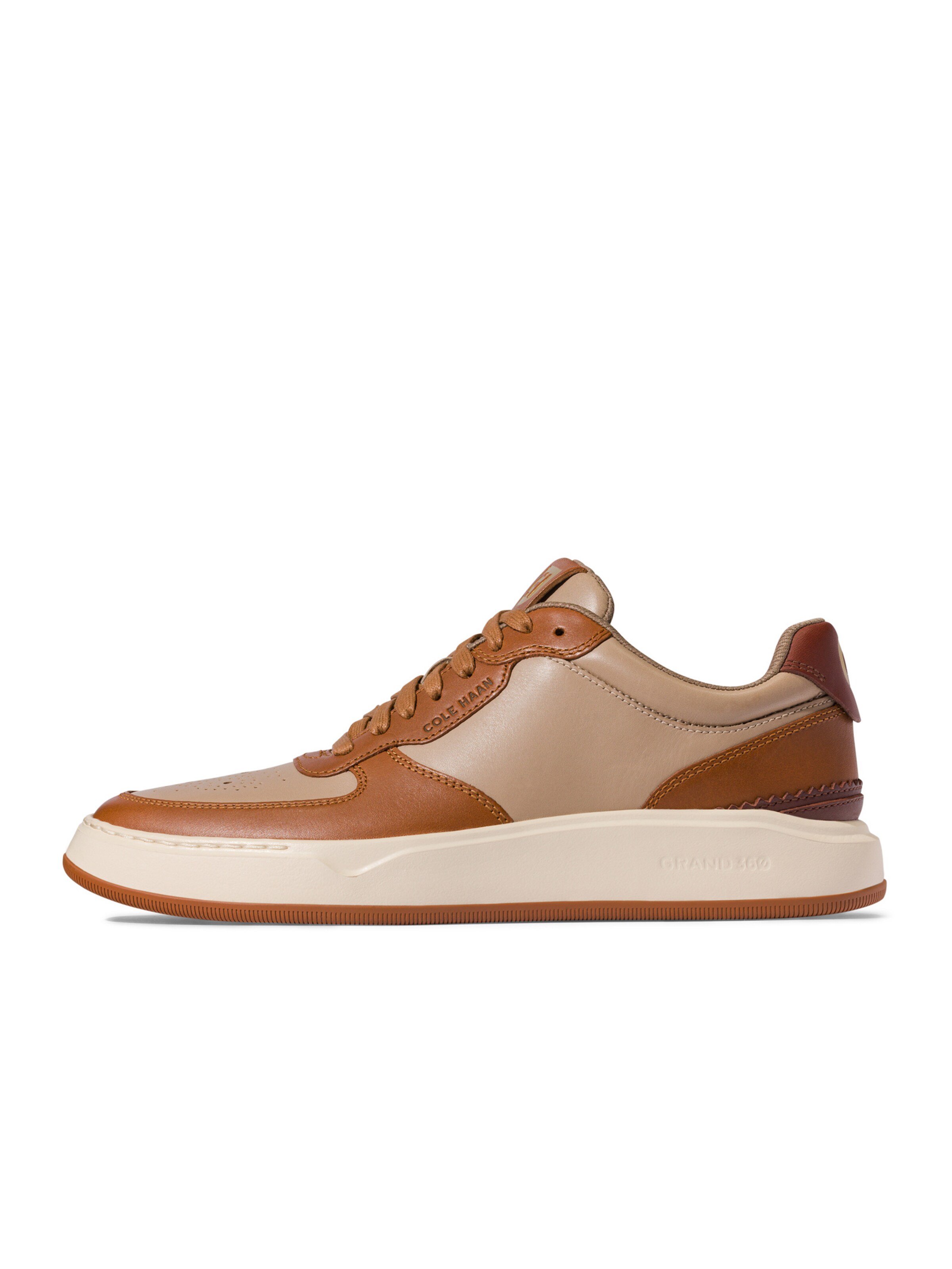 Cole Haan Platform trainers 'GRANDPRO CROSSOVER' in Brown: front