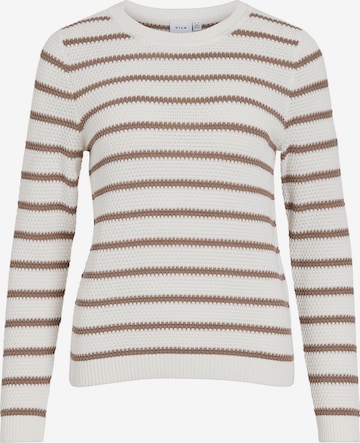 VILA Pullover 'VIDALO' in Weiß: Vorderseite