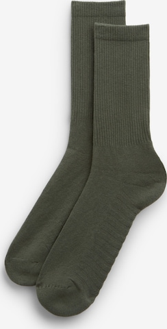 IUMAN Intimissimi Uomo Socks in Green: front
