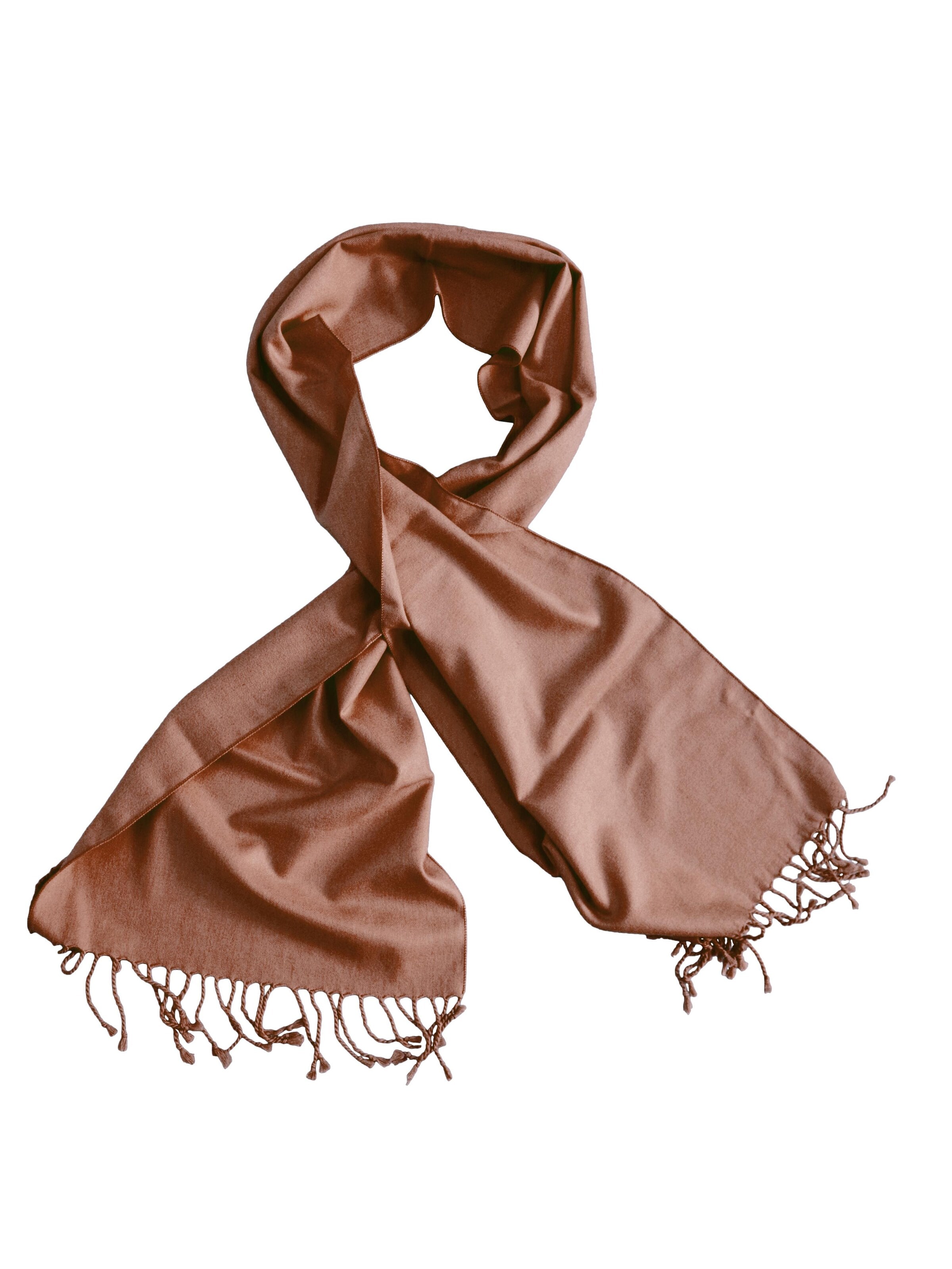 Posh Gear Schal 'Cordeseta'‌‌‌ in Braun: Vorderseite