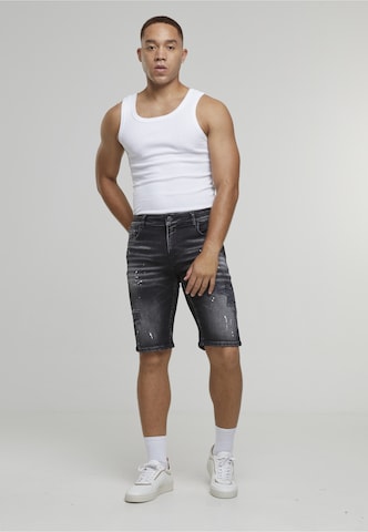 2Y Premium Slim fit Jeans 'Victor' in Black
