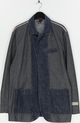 DIESEL Jacket & Coat in XL in Grey: front